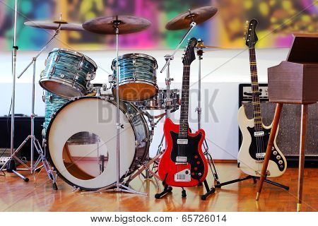Rock Band Instruments