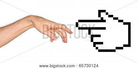 Social networking and online information concept