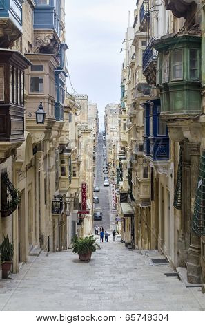A cityview of La Valetta, Malta