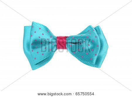 blue bow tie