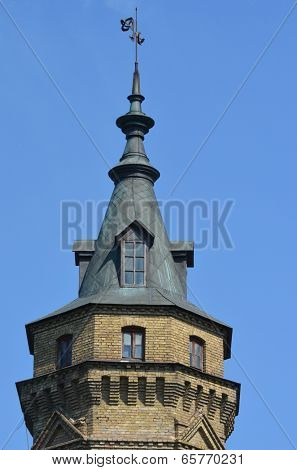 KIEV, UKRAINE - 26 MAY 2014:Historica area of the campus of Polytechnic University. May 26 , 2014 in Kiev, Ukraine 