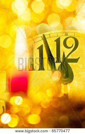 New Year Clock