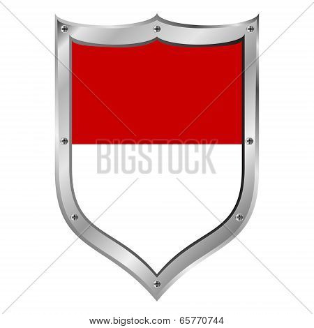 Monaco Flag Button.