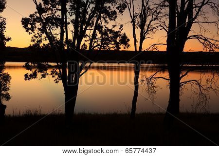 Sunset Penrith Lakes Australia