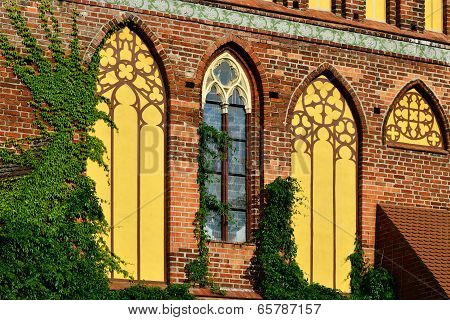 Koenigsberg Cathedral, Facade Fragment