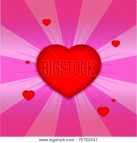 shiny hearts shape
