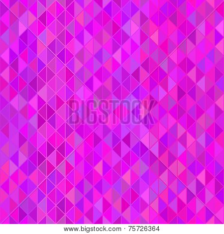 Abstract background Magenta triangle mosaic Seamless pattern
