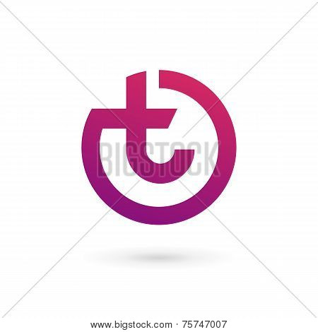 Letter T Logo Icon Design Template Elements
