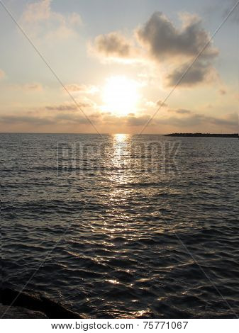 Tyrrhenian Sea, Sunset