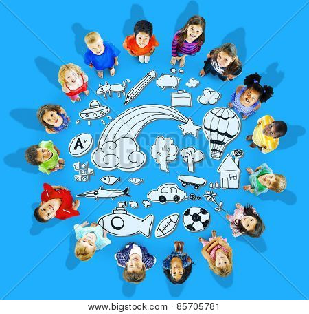 Hobby Immagination Fun Creativity Activity Inspiration Concept