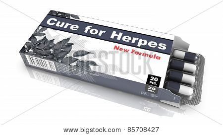 Cure for Herpes - Blister Pack Tablets.