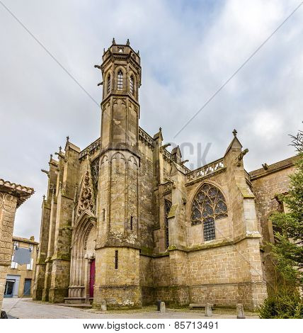 Saint Nazaire Basilica In Carcassonne - France