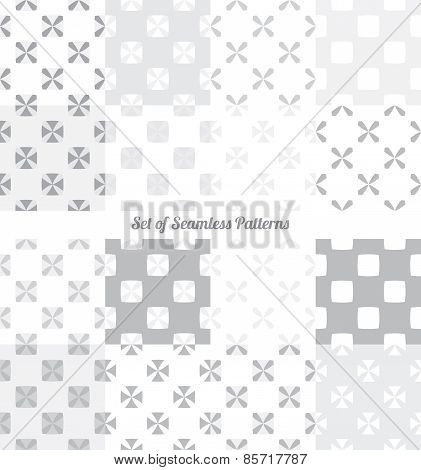 seamless patterns vector illustration