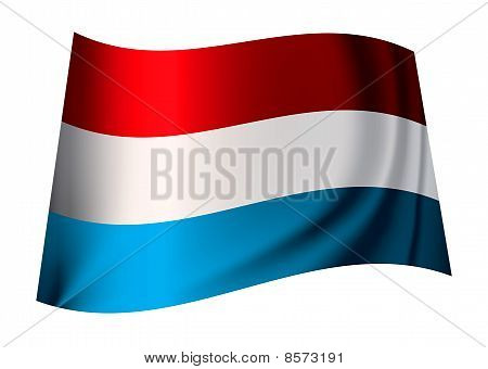 Flaga w Luksemburgu