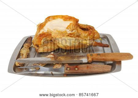 Guinea Fowl Carved