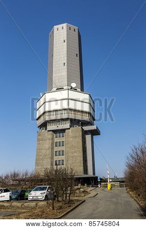 Radio And Tv Station At Mount Grosser Feldberg  In Schmitten