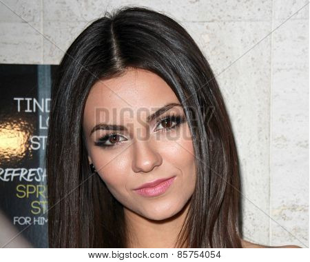 LOS ANGELES - MAR 12:  Victoria Justice at the Kode Magazine Spring 2015 Cover Party at the The Standard on March 12, 2015 in West Hollywood, CA