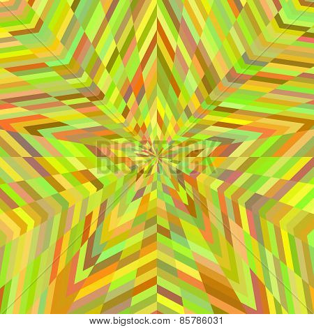 Bright star background for poster, card or textile.