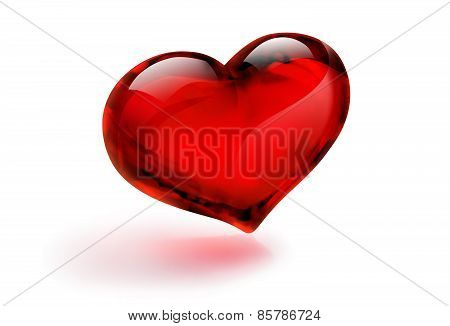 Heart glass
