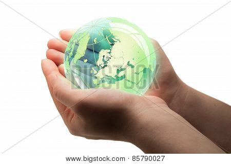 World in hands