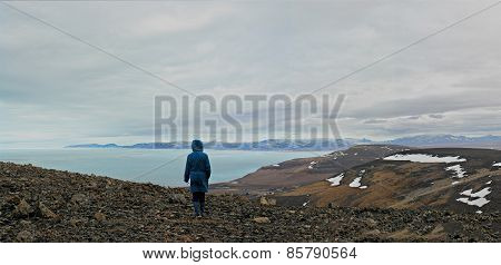 Arctic Ocean And The Coast Of Chukotka.