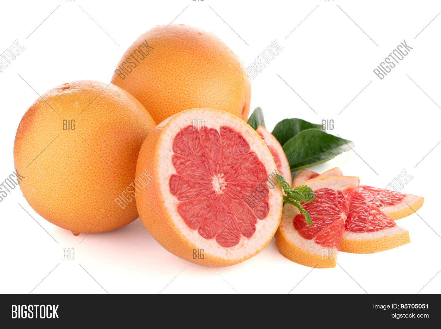 Ripe Red Grapefruit Image & Photo (Free Trial) Bigstock