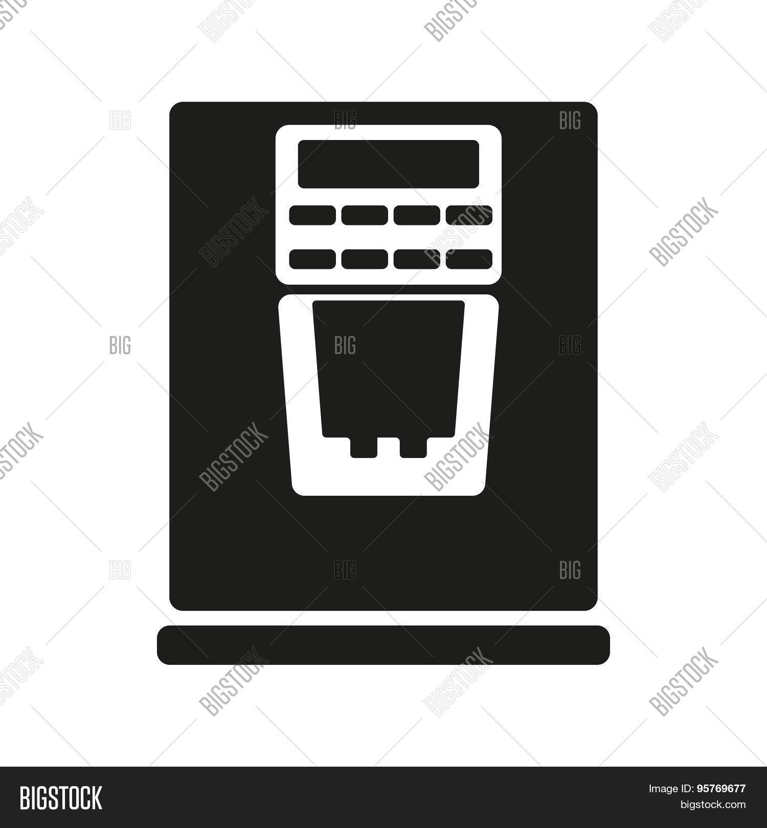 Coffee Machine Icon. Vector & Photo (Free Trial) | Bigstock