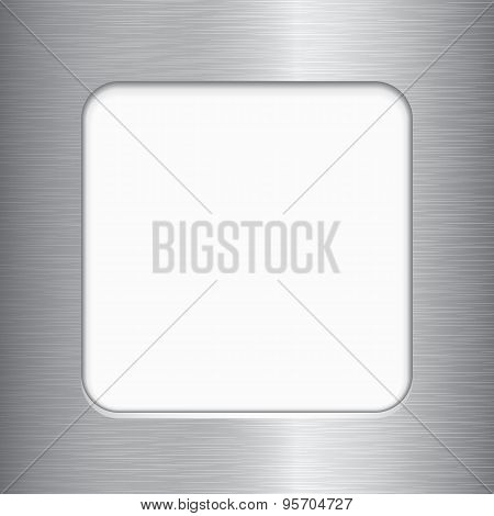 Brushed Metal Frame