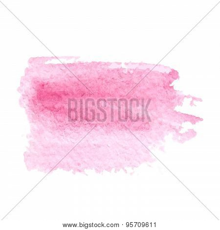 Abstract Watercolour Splashes Isolated
