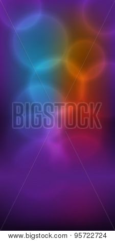 Purple Elegant Background Blur Flyer Cover Brochure