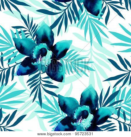 Watercolor pattern