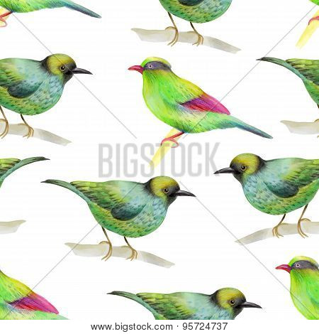 Watercolor pattern