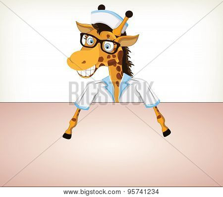 Nurse-giraffe
