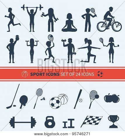 Set of Sport Icons