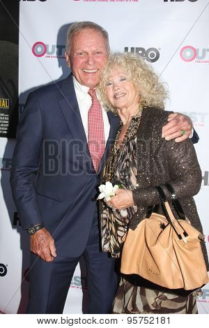 LOS ANGELES - JUL 11:  Tab Hunter, Connie Stevens at the 