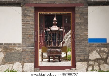 Buddhist Prayer Urn