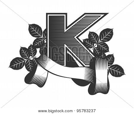 Vector Vintage Letter