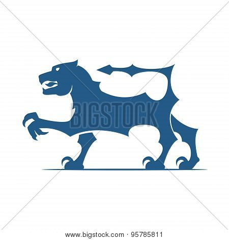Heraldic Elements. Lion