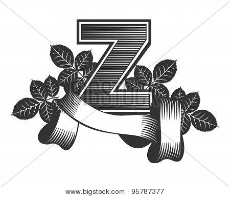 Vector Vintage Letter