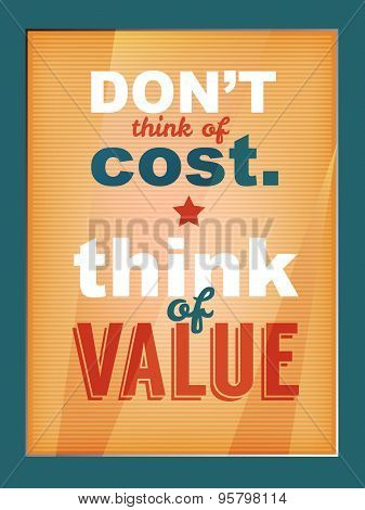 Qoute Poster