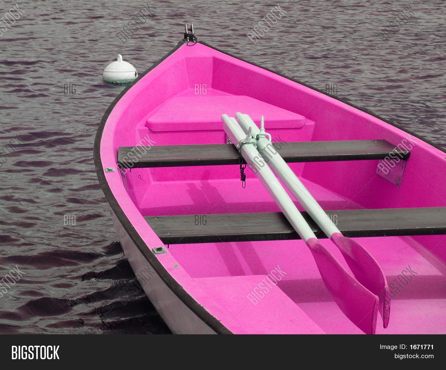 Pink Boat Image & Photo (Free Trial) Bigstock