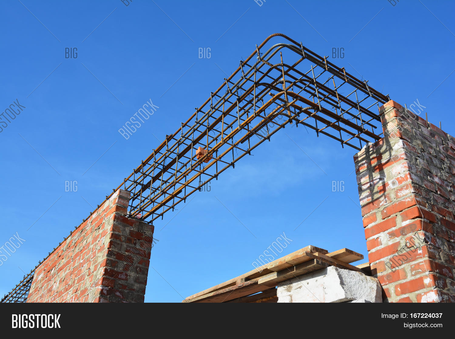 Rebar Steel Bars On Image & Photo (Free Trial) Bigstock