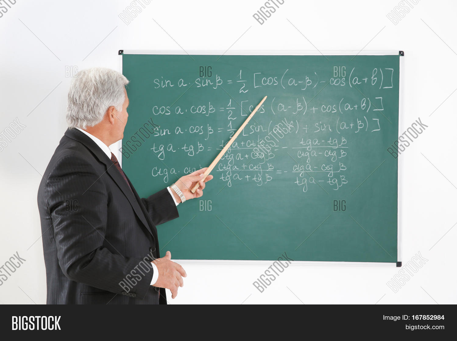 Senior Teacher Pointer Image & Photo (Free Trial) Bigstock