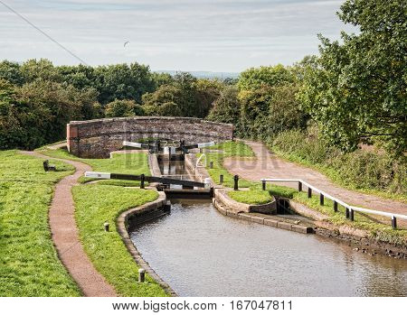 Tardebigge Locks or the Tardebigge Flight is the longest flight of locks in the UK.