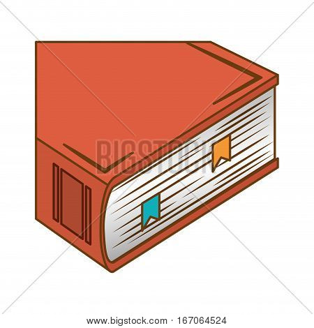 Orage encyclopedia icon image, vector illustration design
