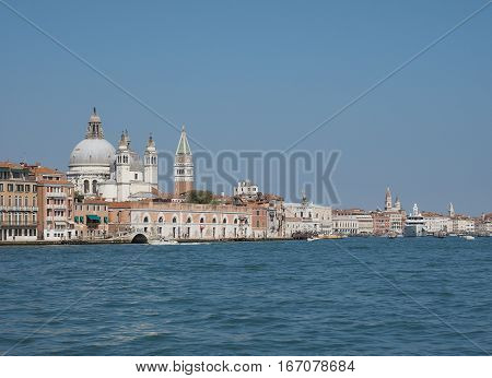 Giudecca Canal In Venice