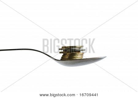 Coins In The Spoon