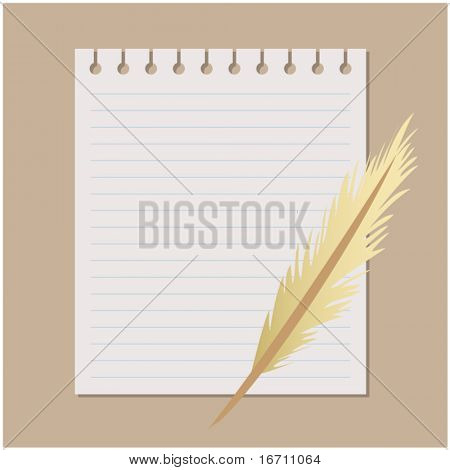 arte antica penna vecchia carta sfondo