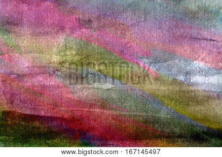 multicolored watercolor painted background texture design abstract