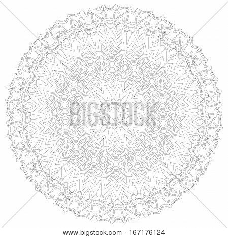 Mandala. Ethnic Decorative Elements. Vintage Decorative Elements. Oriental Pattern Illustration. Isl